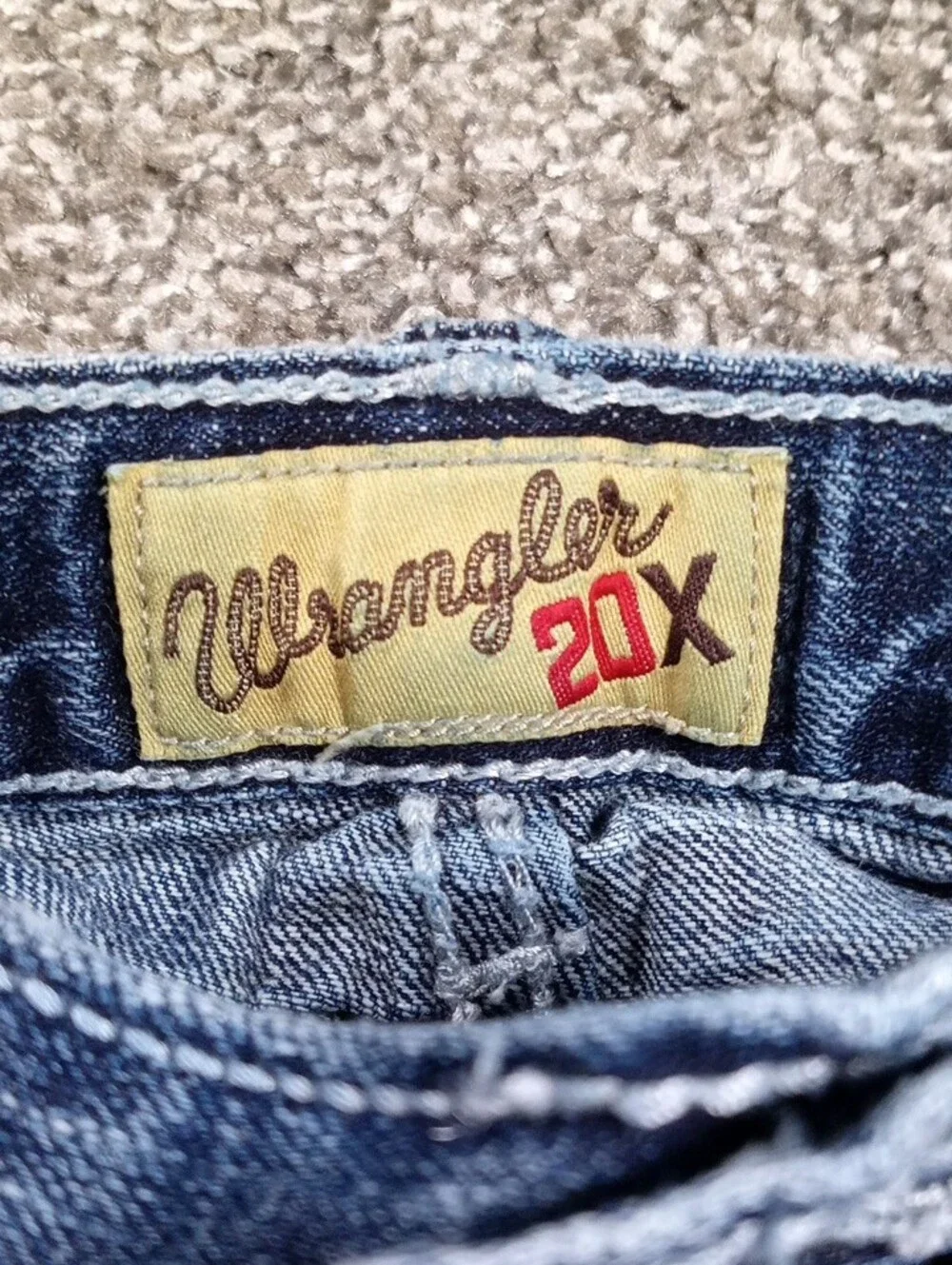 Wrangler Kids Blue Straight-Leg Denim Jeans